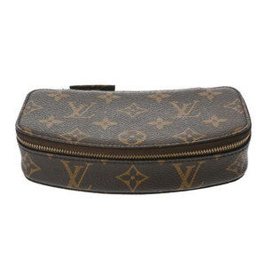 LOUIS VUITTON Monogram Monte Carlo Jewelry Case Brown